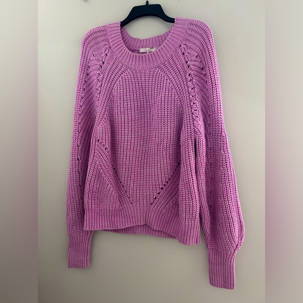 Designer Parker Pink Sweater | Size S
